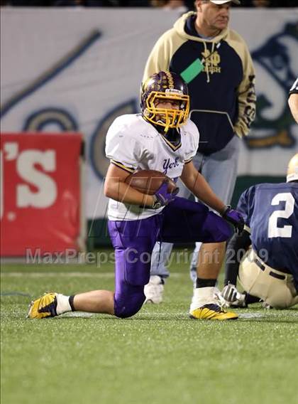 Thumbnail 2 in York vs. Notre Dame (Section 5 Class D Seminfinal) photogallery.