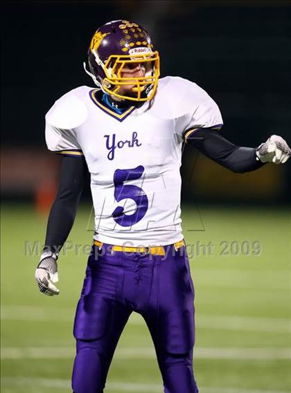 Thumbnail 2 in York vs. Notre Dame (Section 5 Class D Seminfinal) photogallery.