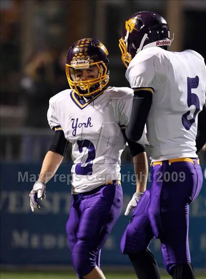 Thumbnail 2 in York vs. Notre Dame (Section 5 Class D Seminfinal) photogallery.