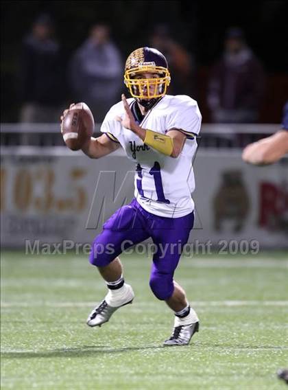 Thumbnail 1 in York vs. Notre Dame (Section 5 Class D Seminfinal) photogallery.