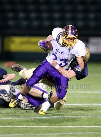 Thumbnail 3 in York vs. Notre Dame (Section 5 Class D Seminfinal) photogallery.