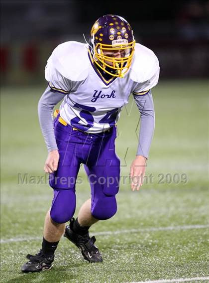 Thumbnail 3 in York vs. Notre Dame (Section 5 Class D Seminfinal) photogallery.