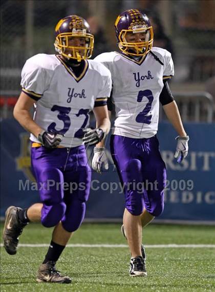 Thumbnail 1 in York vs. Notre Dame (Section 5 Class D Seminfinal) photogallery.