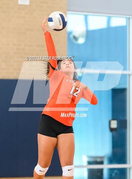 Thumbnail 2 in Somerset @ Karnes City (Hondo Volleyball Tournament) photogallery.