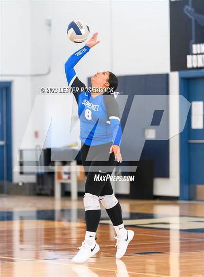 Thumbnail 3 in Somerset @ Karnes City (Hondo Volleyball Tournament) photogallery.