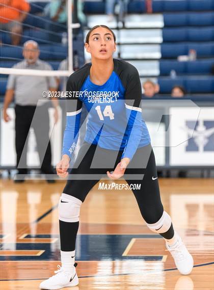Thumbnail 3 in Somerset @ Karnes City (Hondo Volleyball Tournament) photogallery.
