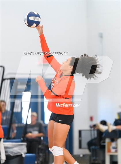 Thumbnail 3 in Somerset @ Karnes City (Hondo Volleyball Tournament) photogallery.