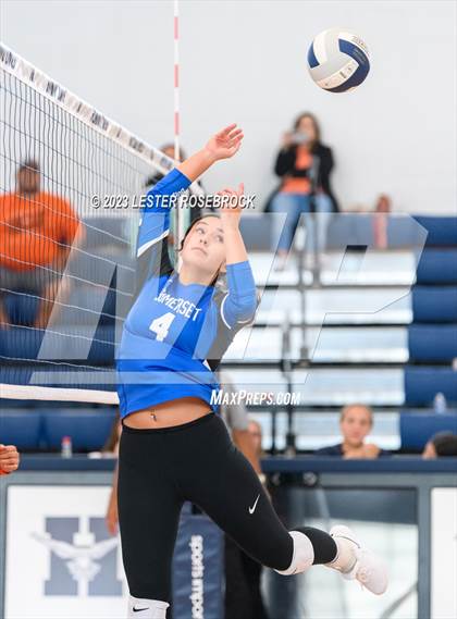 Thumbnail 3 in Somerset @ Karnes City (Hondo Volleyball Tournament) photogallery.
