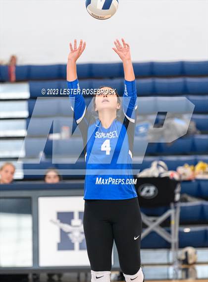 Thumbnail 1 in Somerset @ Karnes City (Hondo Volleyball Tournament) photogallery.
