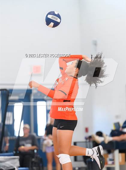 Thumbnail 2 in Somerset @ Karnes City (Hondo Volleyball Tournament) photogallery.