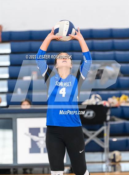 Thumbnail 3 in Somerset @ Karnes City (Hondo Volleyball Tournament) photogallery.
