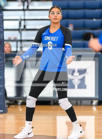 Thumbnail 1 in Somerset @ Karnes City (Hondo Volleyball Tournament) photogallery.
