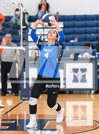 Thumbnail 2 in Somerset @ Karnes City (Hondo Volleyball Tournament) photogallery.