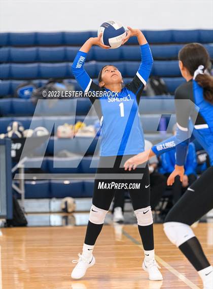 Thumbnail 3 in Somerset @ Karnes City (Hondo Volleyball Tournament) photogallery.