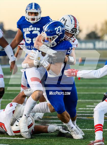 Thumbnail 1 in East @ Bingham (UHSAA Quarterfinal) photogallery.