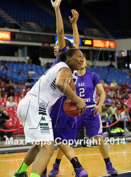 Thumbnail 1 in Sacramento vs McNair (CIF SJS D2 Final) photogallery.