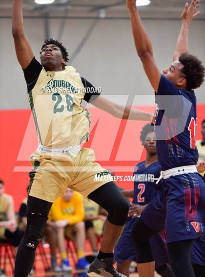 Thumbnail 1 in Holy Spirit Prep vs. Vanguard (Prep Hoops Sun Bash) photogallery.