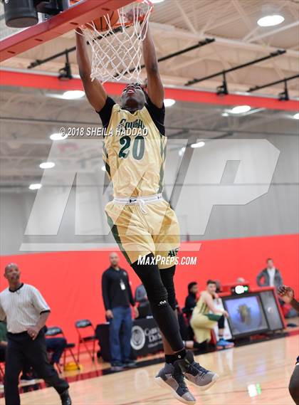 Thumbnail 2 in Holy Spirit Prep vs. Vanguard (Prep Hoops Sun Bash) photogallery.