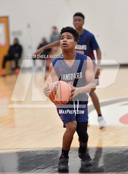 Thumbnail 1 in Holy Spirit Prep vs. Vanguard (Prep Hoops Sun Bash) photogallery.