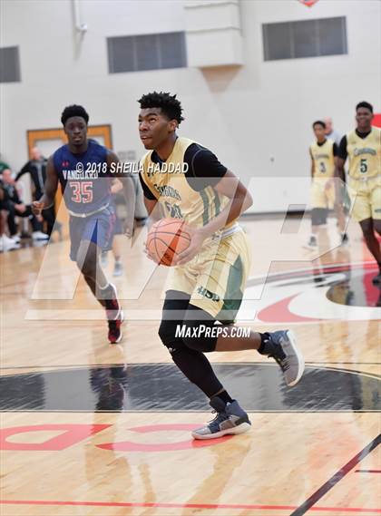 Thumbnail 2 in Holy Spirit Prep vs. Vanguard (Prep Hoops Sun Bash) photogallery.