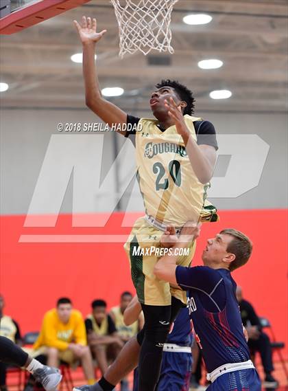 Thumbnail 1 in Holy Spirit Prep vs. Vanguard (Prep Hoops Sun Bash) photogallery.
