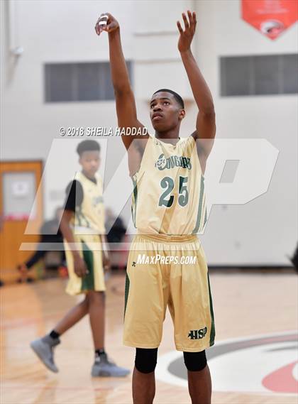 Thumbnail 3 in Holy Spirit Prep vs. Vanguard (Prep Hoops Sun Bash) photogallery.