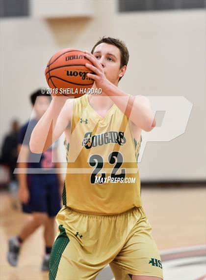 Thumbnail 1 in Holy Spirit Prep vs. Vanguard (Prep Hoops Sun Bash) photogallery.