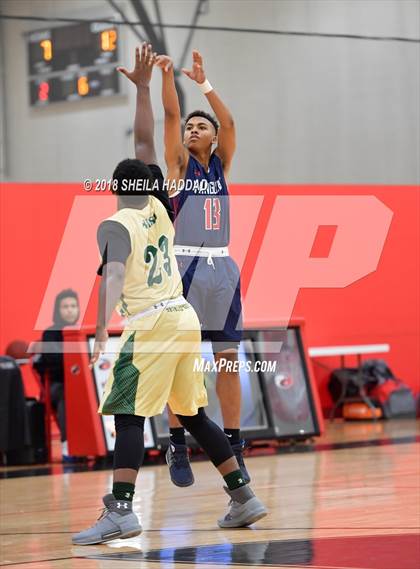 Thumbnail 2 in Holy Spirit Prep vs. Vanguard (Prep Hoops Sun Bash) photogallery.