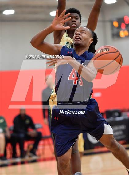 Thumbnail 3 in Holy Spirit Prep vs. Vanguard (Prep Hoops Sun Bash) photogallery.