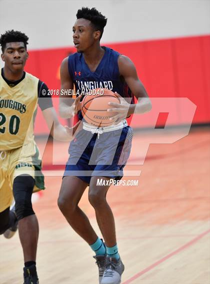 Thumbnail 3 in Holy Spirit Prep vs. Vanguard (Prep Hoops Sun Bash) photogallery.