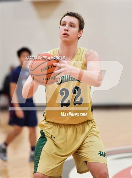 Thumbnail 3 in Holy Spirit Prep vs. Vanguard (Prep Hoops Sun Bash) photogallery.