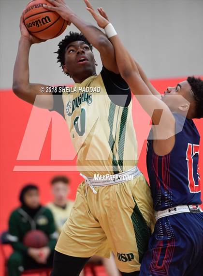 Thumbnail 3 in Holy Spirit Prep vs. Vanguard (Prep Hoops Sun Bash) photogallery.