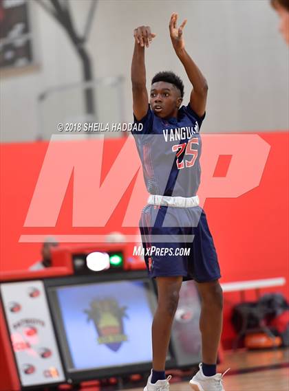Thumbnail 2 in Holy Spirit Prep vs. Vanguard (Prep Hoops Sun Bash) photogallery.