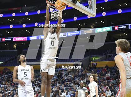 Thumbnail 2 in Mater Dei vs. St. John Bosco (2024 Coastal Catholic Classic) photogallery.