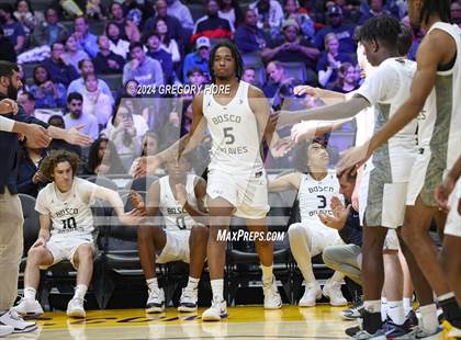 Thumbnail 2 in Mater Dei vs. St. John Bosco (2024 Coastal Catholic Classic) photogallery.