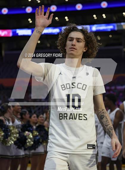 Thumbnail 1 in Mater Dei vs. St. John Bosco (2024 Coastal Catholic Classic) photogallery.