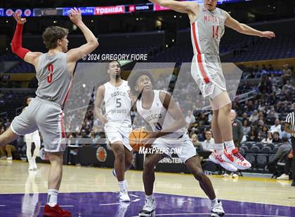 Thumbnail 1 in Mater Dei vs. St. John Bosco (2024 Coastal Catholic Classic) photogallery.
