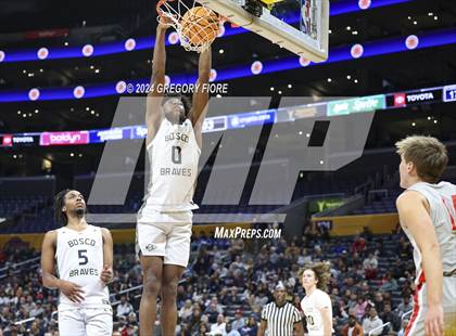 Thumbnail 3 in Mater Dei vs. St. John Bosco (2024 Coastal Catholic Classic) photogallery.