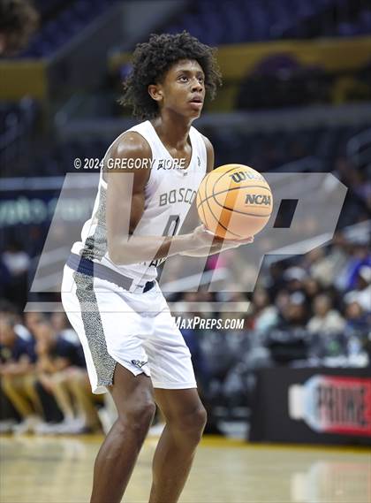 Thumbnail 2 in Mater Dei vs. St. John Bosco (2024 Coastal Catholic Classic) photogallery.