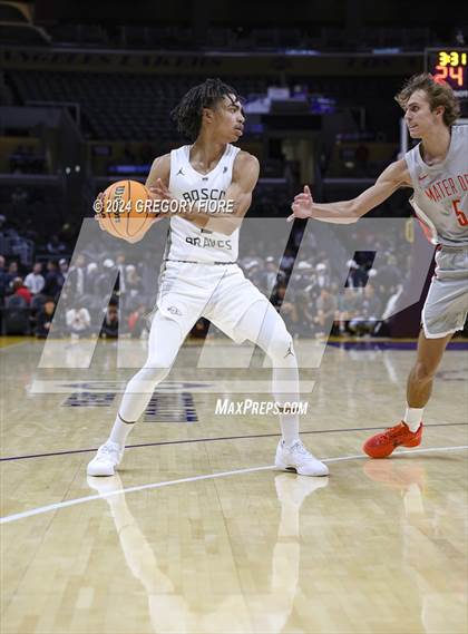 Thumbnail 3 in Mater Dei vs. St. John Bosco (2024 Coastal Catholic Classic) photogallery.