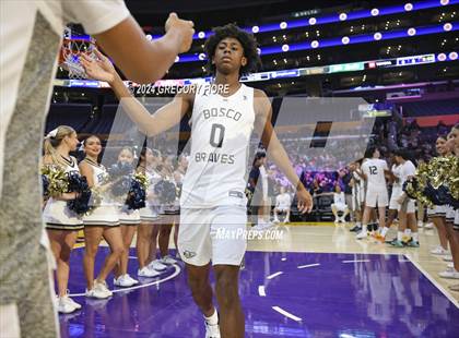 Thumbnail 3 in Mater Dei vs. St. John Bosco (2024 Coastal Catholic Classic) photogallery.