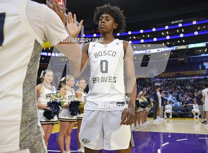 Thumbnail 1 in Mater Dei vs. St. John Bosco (2024 Coastal Catholic Classic) photogallery.