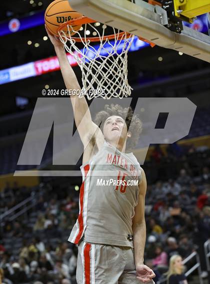 Thumbnail 2 in Mater Dei vs. St. John Bosco (2024 Coastal Catholic Classic) photogallery.