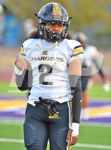 Thumbnail 3 in Clark @ Durango (NIAA 5A Div. III Quarterfinals) photogallery.