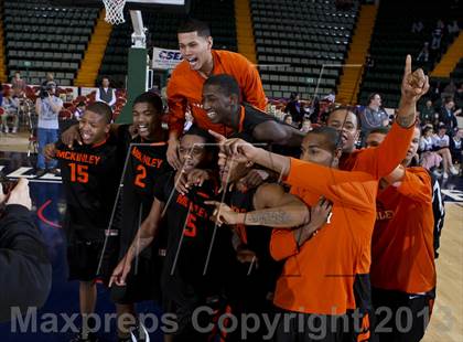 Thumbnail 3 in McKinley vs. Burke Catholic (NYSPHSAA Class A Final) photogallery.