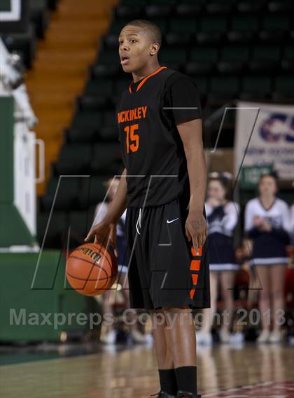 Thumbnail 3 in McKinley vs. Burke Catholic (NYSPHSAA Class A Final) photogallery.