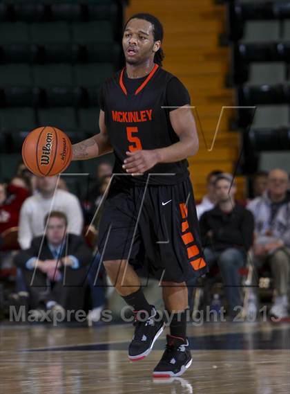 Thumbnail 3 in McKinley vs. Burke Catholic (NYSPHSAA Class A Final) photogallery.