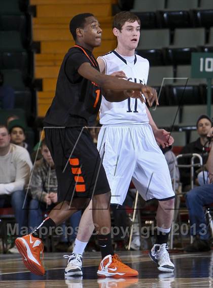 Thumbnail 3 in McKinley vs. Burke Catholic (NYSPHSAA Class A Final) photogallery.