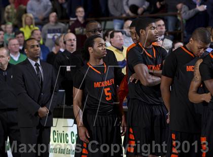 Thumbnail 1 in McKinley vs. Burke Catholic (NYSPHSAA Class A Final) photogallery.