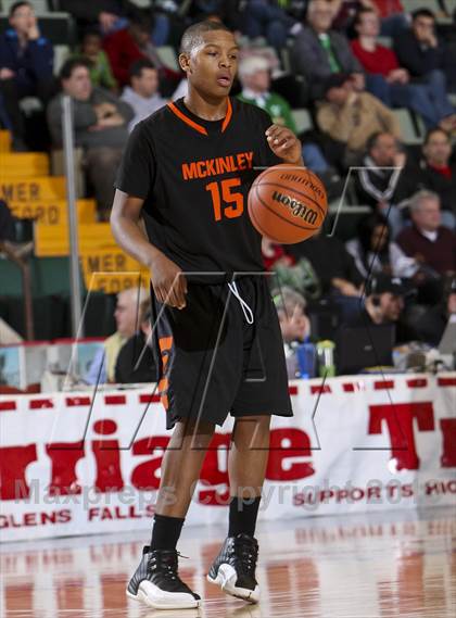 Thumbnail 2 in McKinley vs. Burke Catholic (NYSPHSAA Class A Final) photogallery.